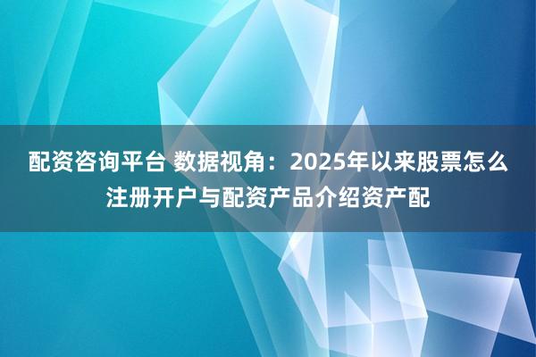 配资咨询平台 数据视角:2025年以来股票怎么注册开户与配资产品介绍资产配