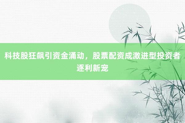 科技股狂飙引资金涌动，股票配资成激进型投资者逐利新宠